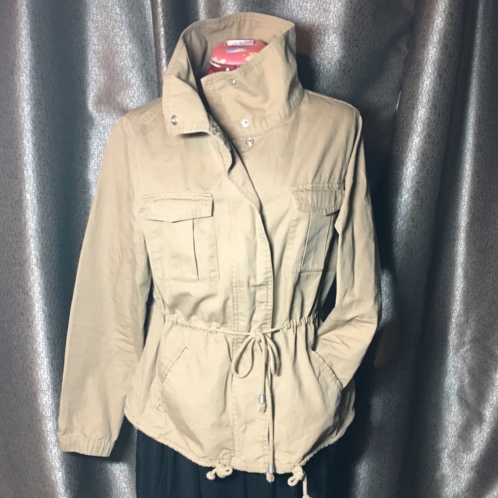 Old Navy Khaki jacket-great condition- large